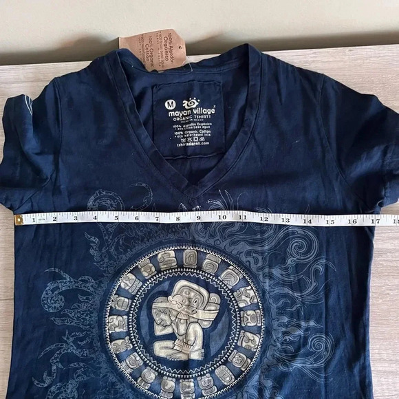 Mayan Village Short Sleeve Graphic T-Shirt - Picture 7 of 11